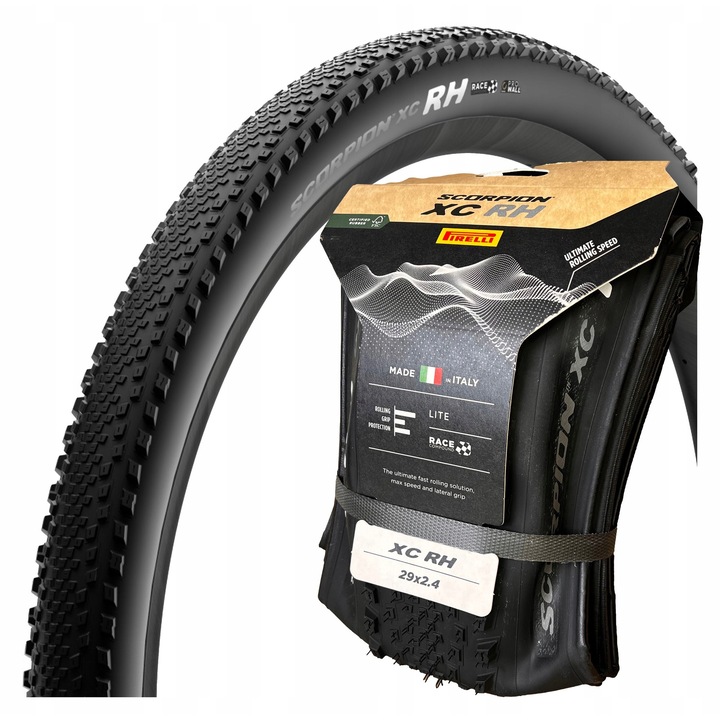 Cauciuc bicicleta Pirelli Scorpion Race XC, 29x2.40, tubeless