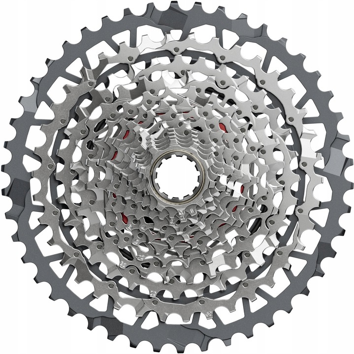 Sram XG-1351 XPLR kerékpár fogaskoszorú 10-46T 13 sebességes, acél, SRAM XDR kompatibilis