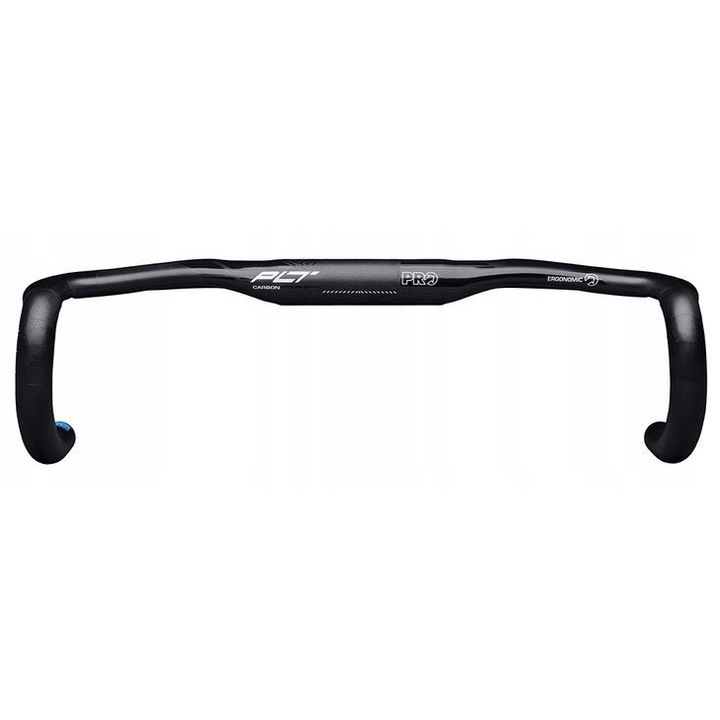 PRO PLT Ergo Carbon kerékpárkormány, 42cm, 31,8mm, ergonómikus kialakítás, karbon