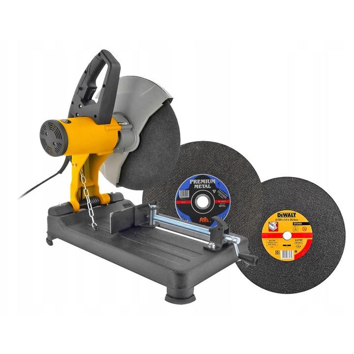 Fierastrau electric Rino RN-23364, 2300W, 3900 RPM, 355mm, set cu 2 discuri