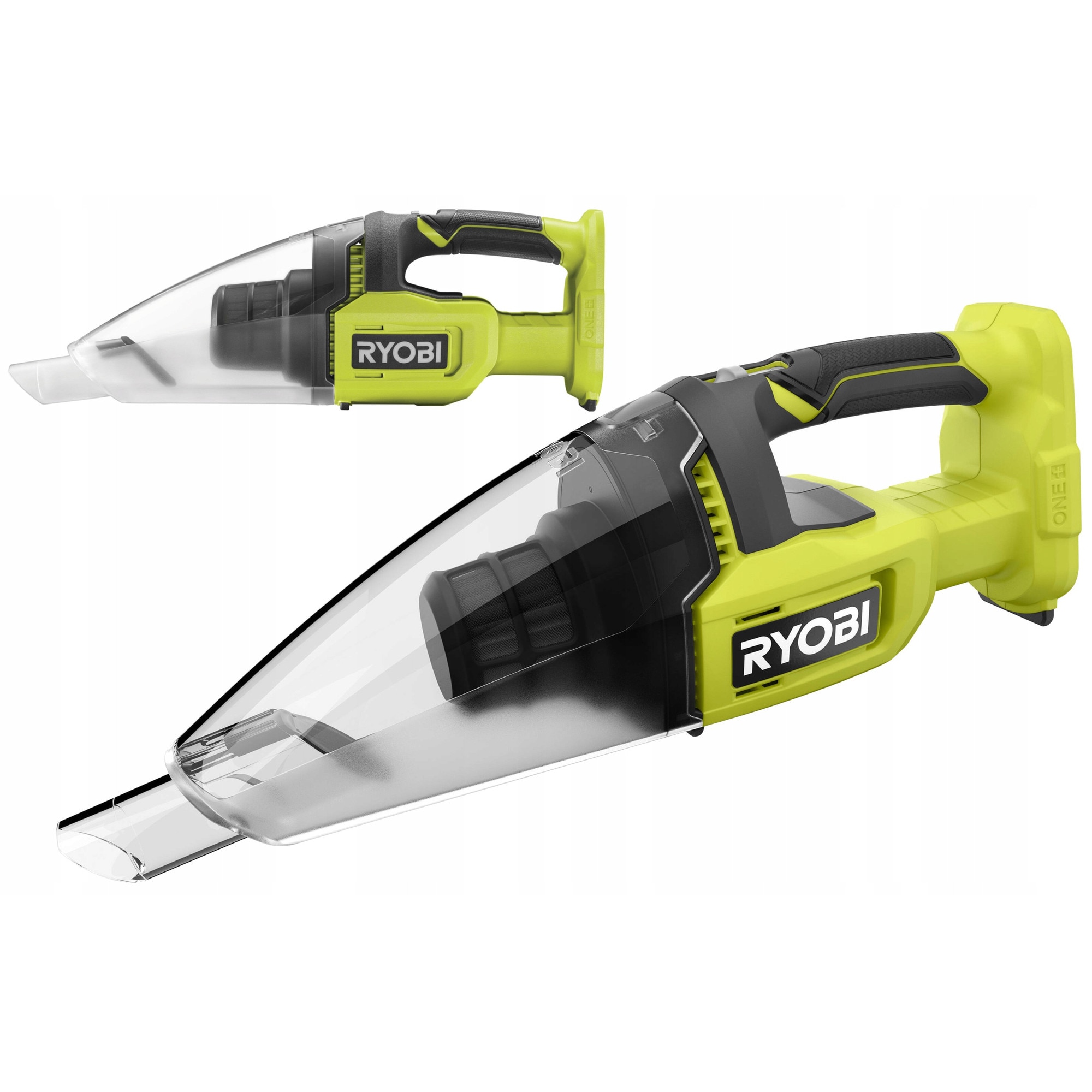 Aspirator manual RYOBI RHV18-0, putere 34W, capacitate 600ml, verde