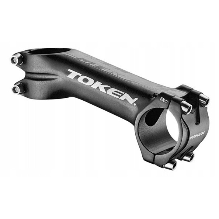 Tija ghidon Token TK9320 100mm, 31.8mm, 20°, Metalic, 140g