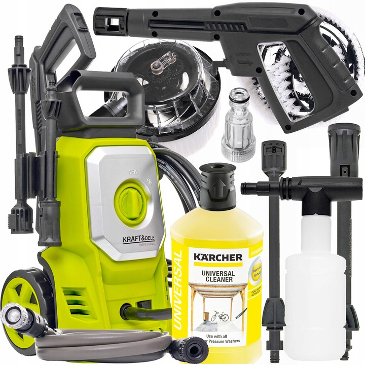 Водоструйка 2500W 250BAR + комплект препарат Karcher