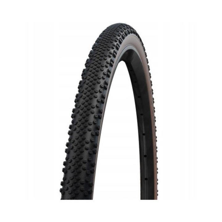 Schwalbe G-One Bite HS487 28x1.5'' kerékpár gumi, Addix, fekete-barna, összecsukható