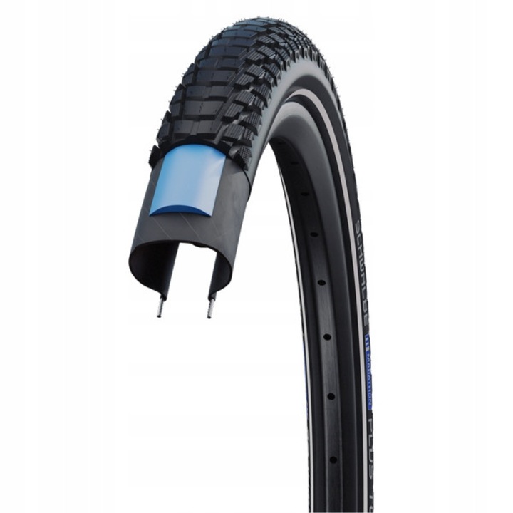 Schwalbe Marathon Plus Tour kerékpár gumiabroncs, 28x2.0, reflex, defektálló