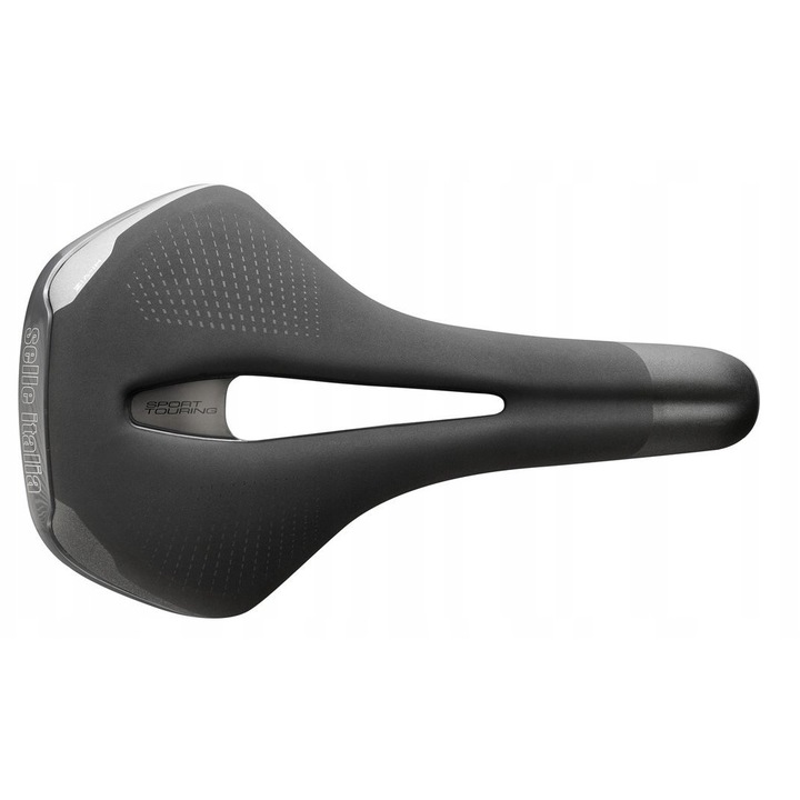 Седалка Selle Italia Sportouring ST 5 Flow, 165x276mm, Soft-Tek, L2, 403g, черна