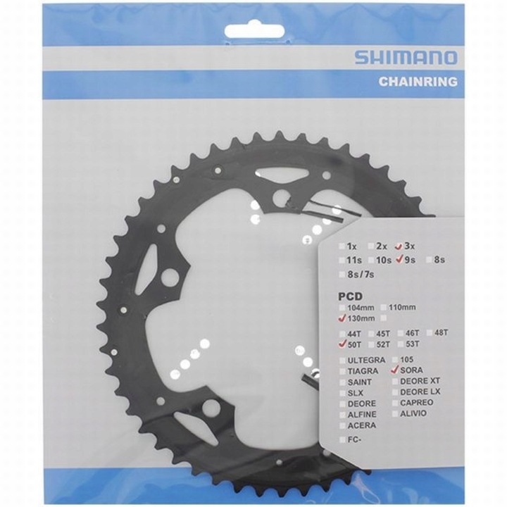 Tarcza Shimano Sora FC 3503, 50T, aluminiu, negru