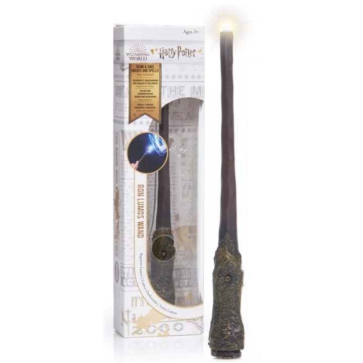 Фигурина Хари Потър Рон, 18см, от смола, с приложение Wow! Stuff Light Painting