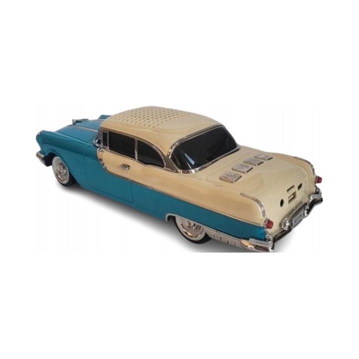 Ретро радио Wster, класически дизайн на кола, Bluetooth 10W, 27x10x8см, комплект с USB кабел