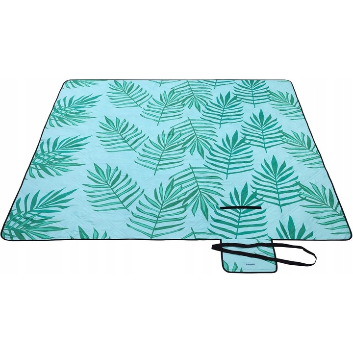 Songmics piknik takaró, 200x200cm, vízálló, összecsukható, családoknak