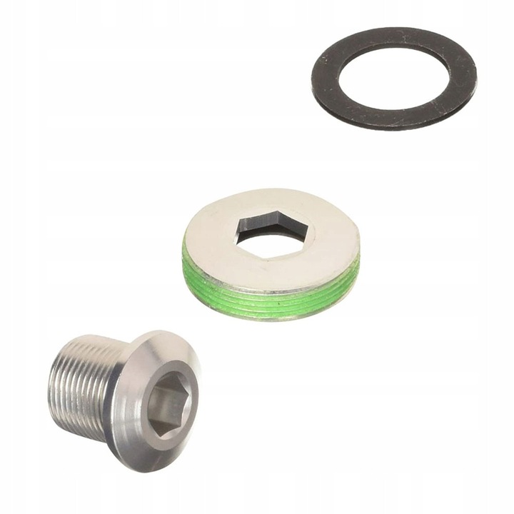 Surub SRAM GXP Truvativ M15/M26 aluminiu argintiu