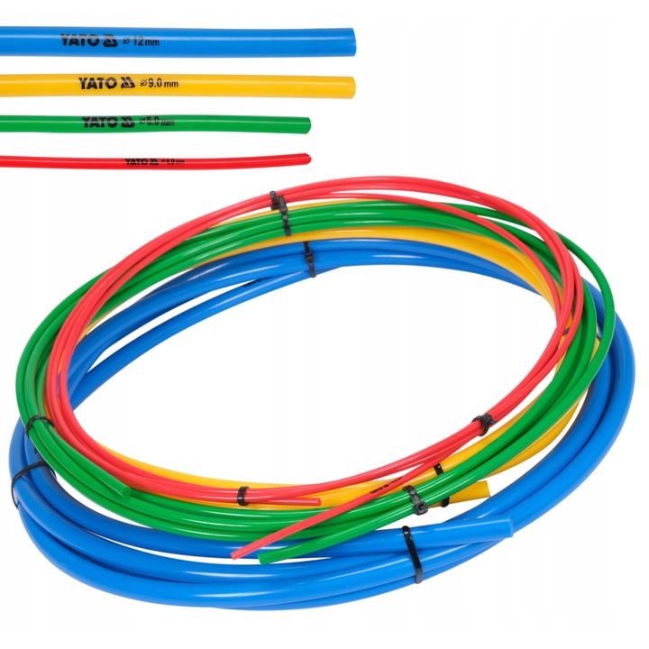 Tije szett, Yato, 4 db, 4m, PE, többszínű