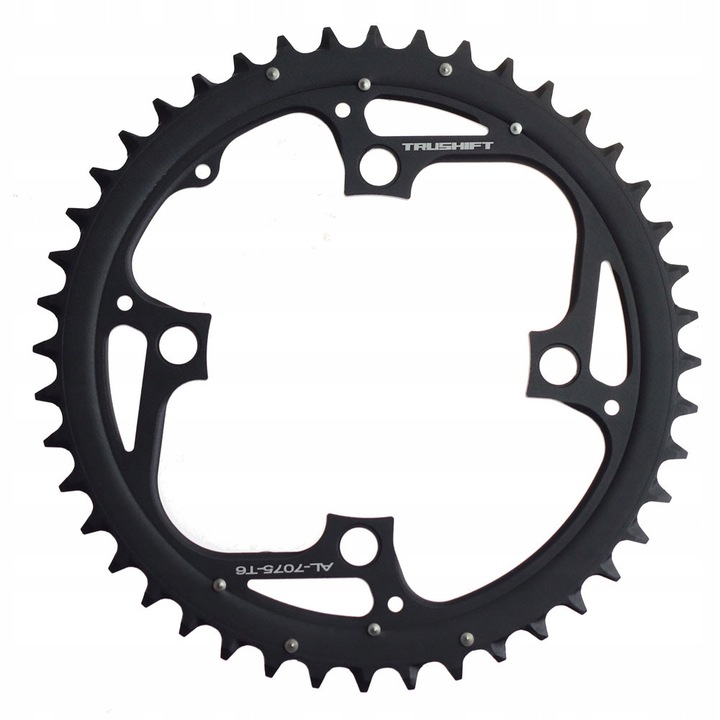 Angrenaj Truvativ MTB 44T, 104BCD, aluminiu, argintiu, 9/10 viteze