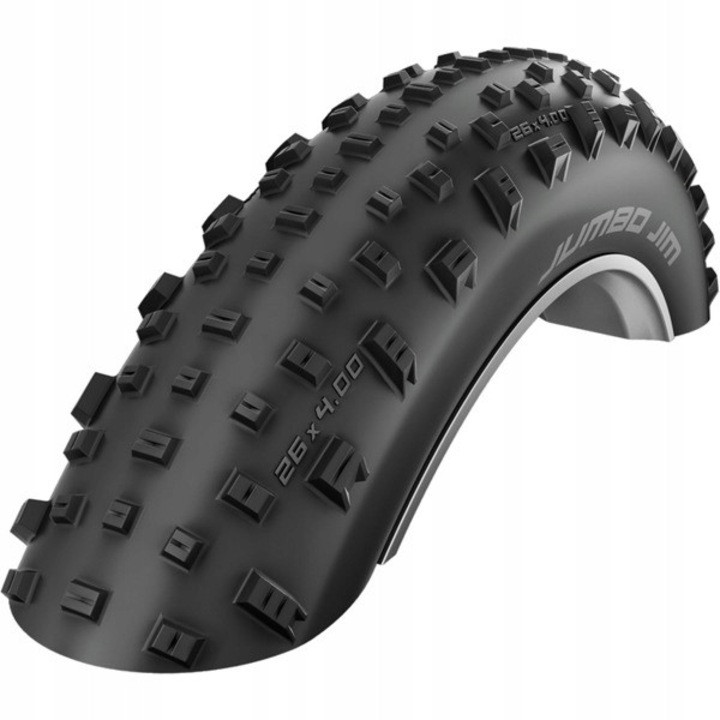 Schwalbe Jumbo Jim 26x4.00 gumiabroncs, fekete, könnyű, defektálló, 2 darabos szett