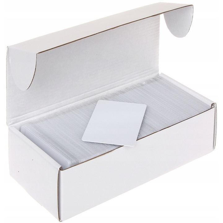 Card de proximitate RFID Atlo ATLO-104S set 200 buc alb 8x5cm