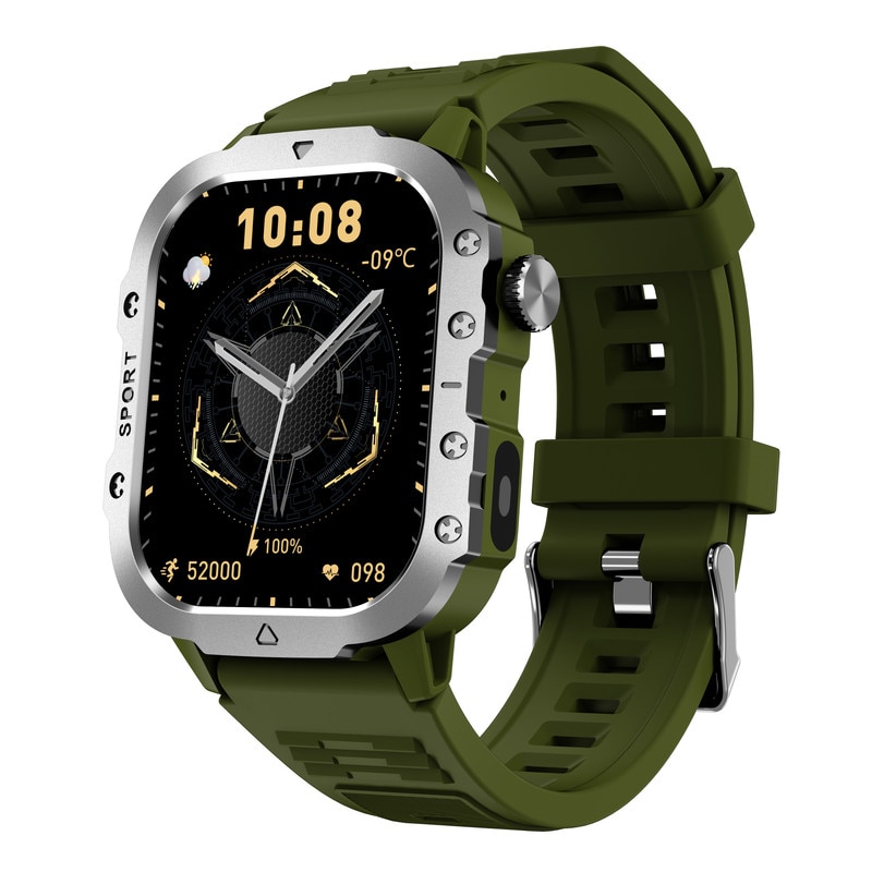 Ceas inteligent premium, 2.01 inch, Ecran tactil HD retina, moduri ...