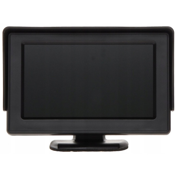 Monitor auto Bowi 4.3", 2 intrari video, 127x91x35mm