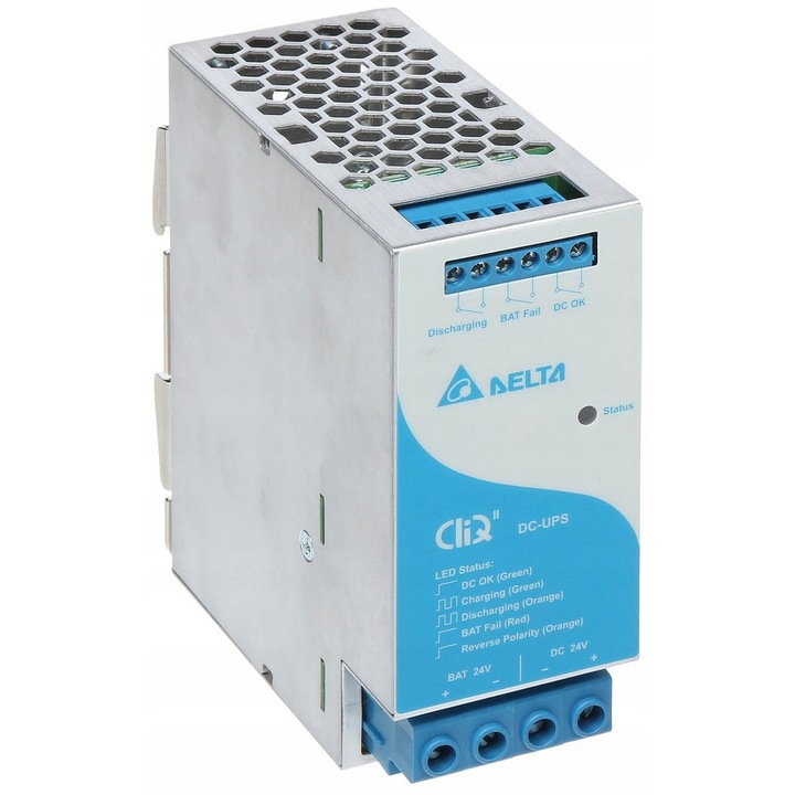 Резервно захранване DELTA DRU-24V40ABN, 24V, 40A, 50x121x117mm