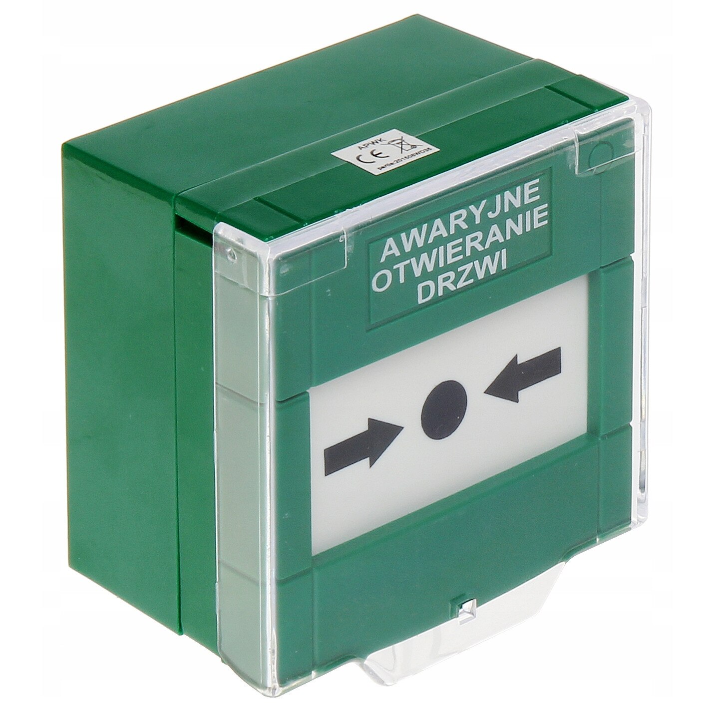 Buton de urgenta manual verde APWK, 2A/30V DC, 87,5x56mm, YOTOGI - eMAG.ro