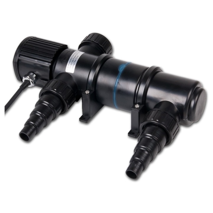 Clarificator UV-C Wagner, 11W, pentru iazuri, capacitate 6000L, debit maxim 1700L/h, instalare cu pompa externă