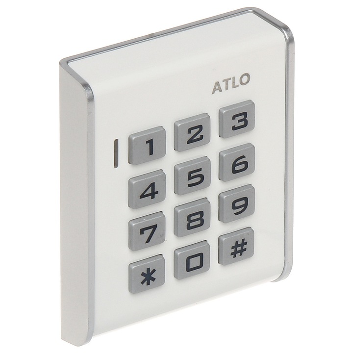 Incuietoare cu cifre Atlo KRM-103, RFID, alb, 73x96x22mm