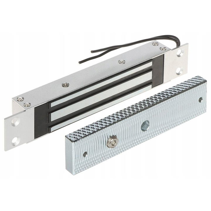 Zavor electromagnetic ZEW-180, 180 kg, 12 V DC, 215x60x55mm, montaj incastrat