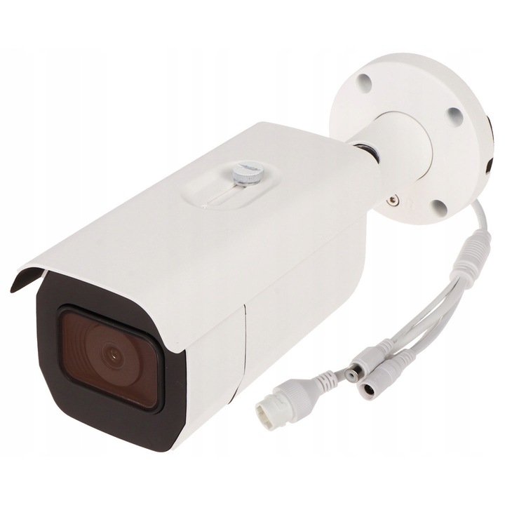 IP камера за наблюдение 8.3 Mpx 4K UHD, 6 мм, бяла, компактна