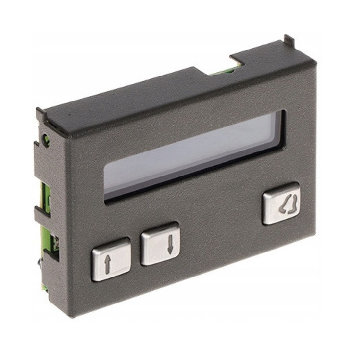 Електронен модул списък наематели ACO, 255 места, LCD, 88x61x21mm