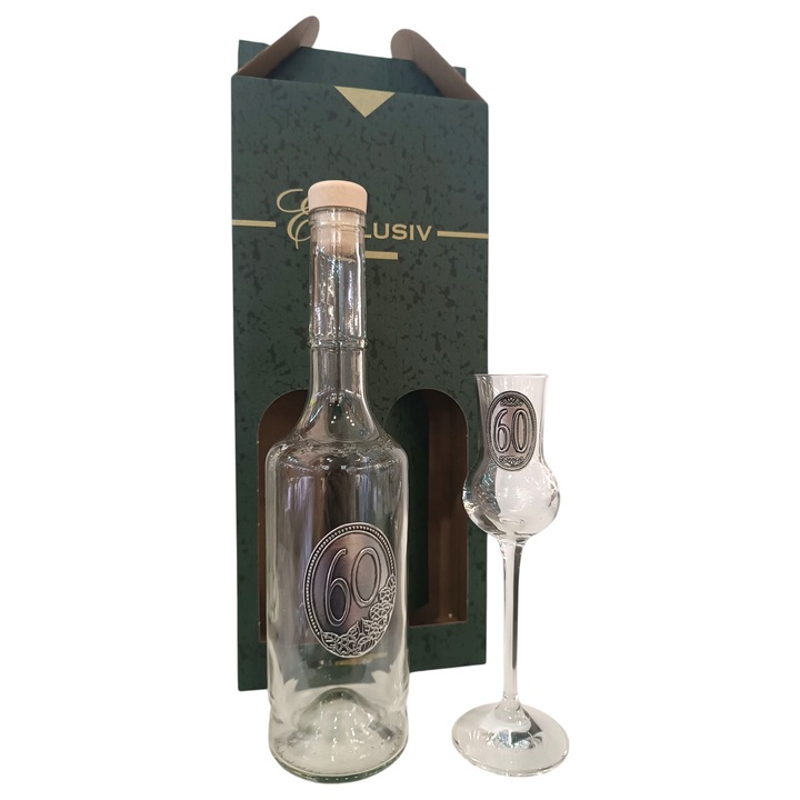 60.Születésnapra grappás szett, házassági évfordulóra