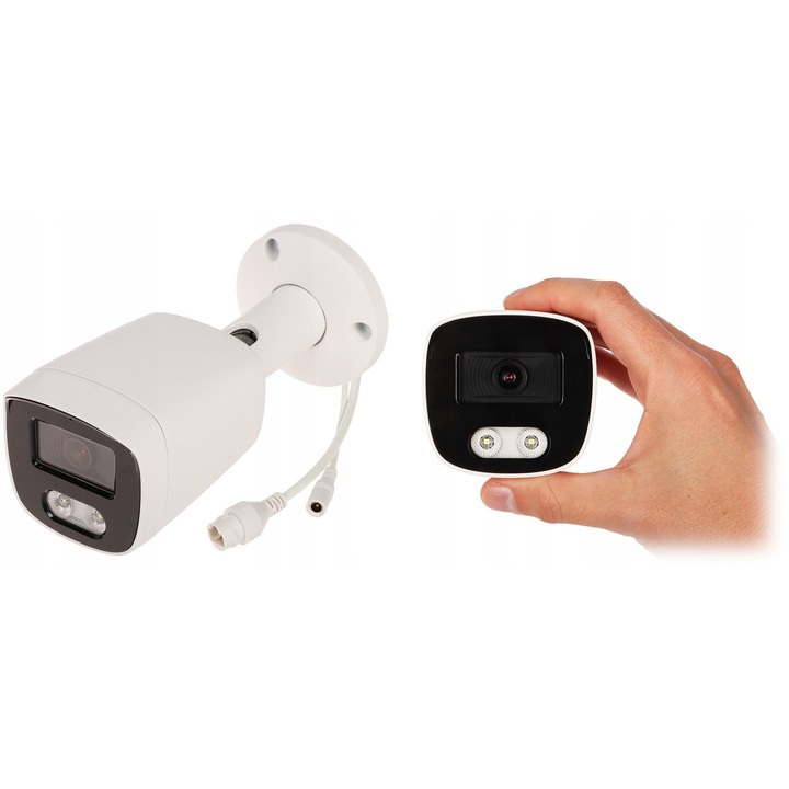 IP камера APTI-AI508CA3IL-28WP, 5 Mpx, 2.8 mm, бяла, IP67, 175x71x68mm