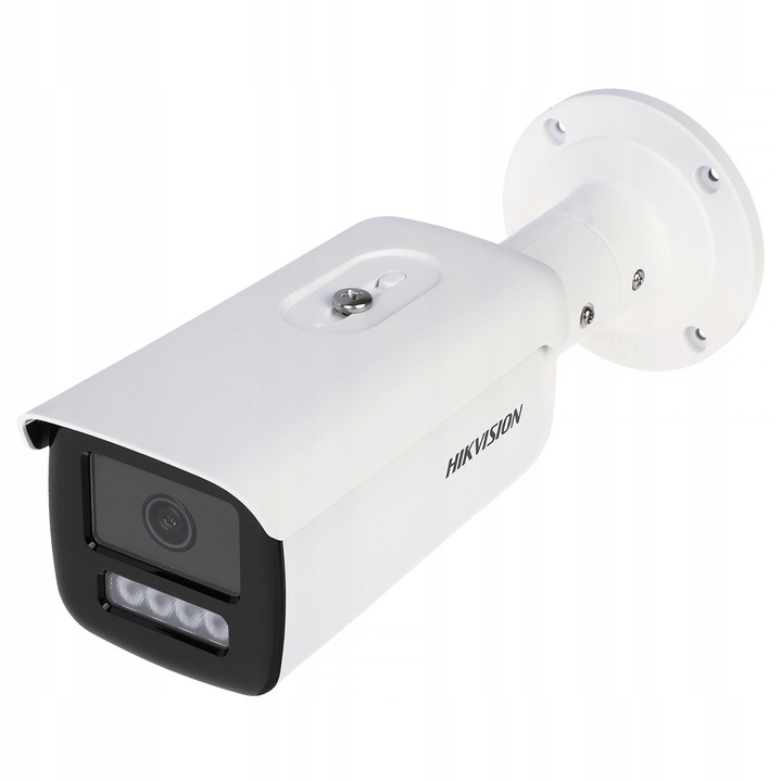 Camera IP Hikvision AcuSense 4 Mpx, alb, alimentare PoE, 287x93x91mm