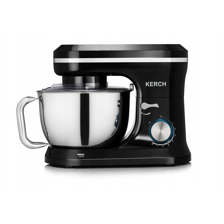 Mixer planetar, Kerch, 2300W, 8 viteze, 4,5L, negru