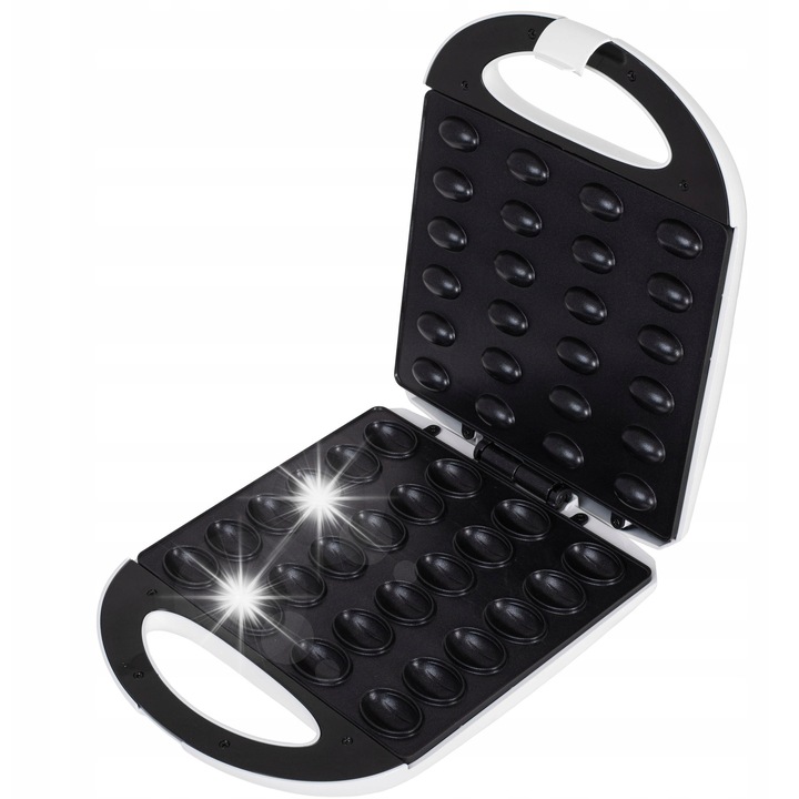 Opiekacz pentru orasele, Avenido AV 3090, 24 portii, negru cu inox, 1600W