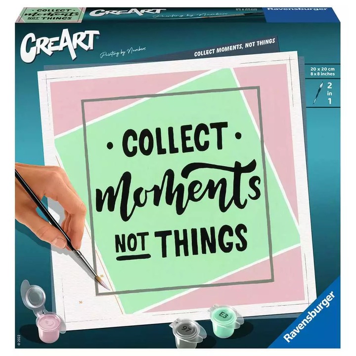 Комплект за рисуване CreArt Ravensburger, 5 цвята, размер 30x40cm