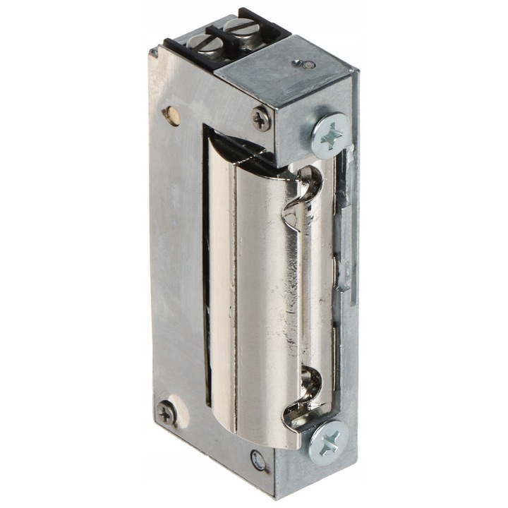 BIRA XS24U elektromágneses zár, keskeny profil 16.2mm, méretek 16.2x28x67mm, bal/jobb ajtókhoz