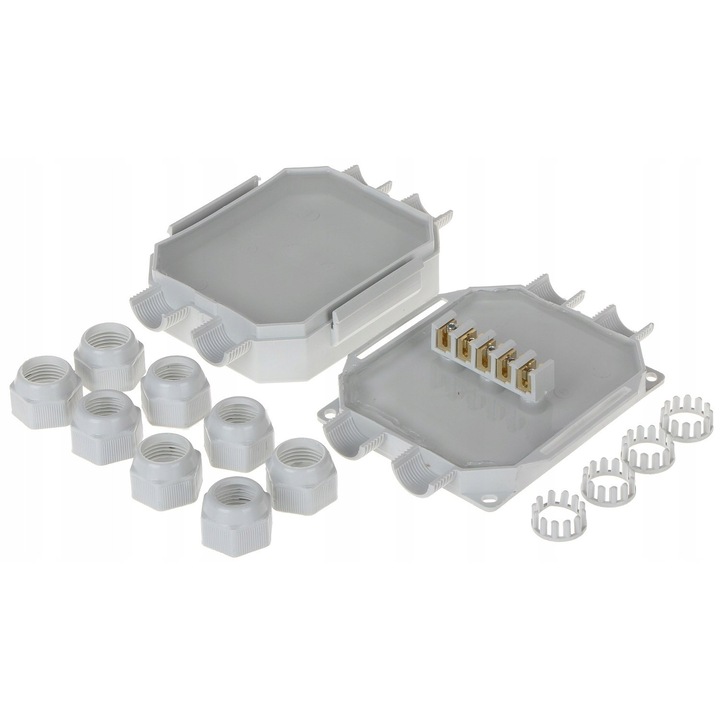 Кутия за монтаж gelbox READY-BOX IP68, 115x90x30mm, 154x114x44mm, RayTech