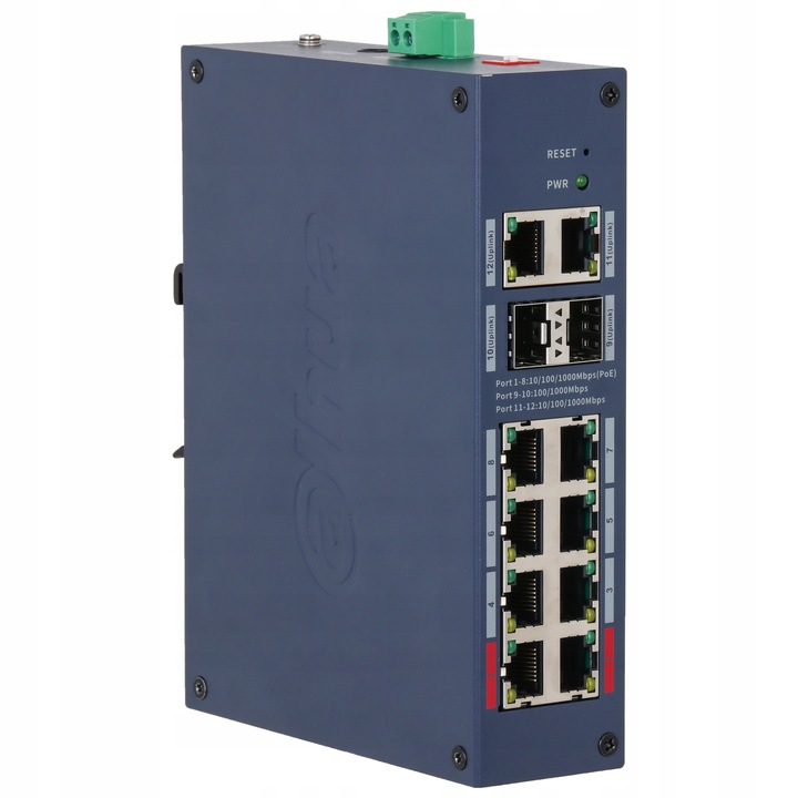 DAHUA CHS4212-8GT-110 8-portos POE menedzselhető switch