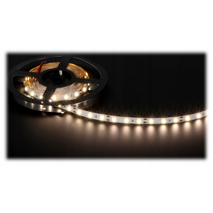 Banda LED 50 m, 4000 K, 12 V, 14.4 W/m, alb neutru