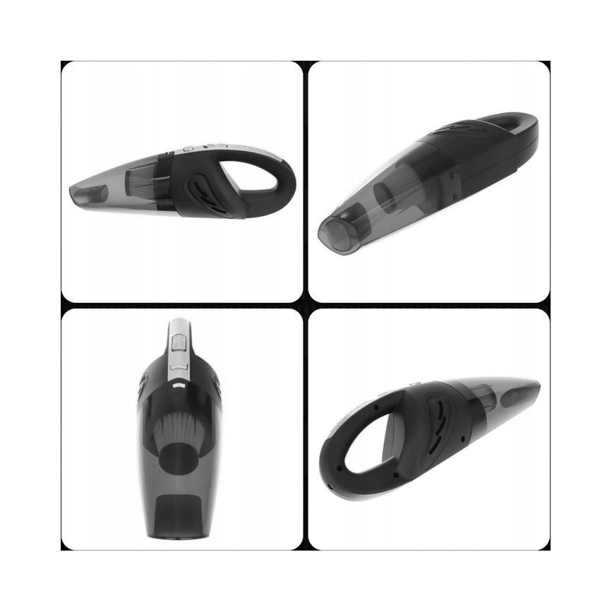 Aspirator auto fără fir Care Life, 120W, set duze, negru, 35x11cm