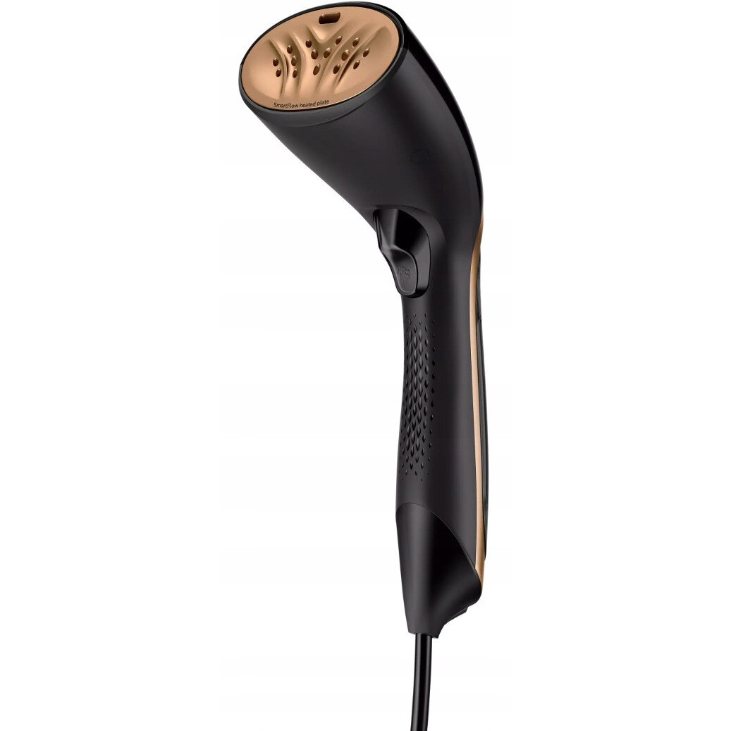 Parownica Philips GC362/80, 1300W, abur continuu, negru-auriu, set cu perie
