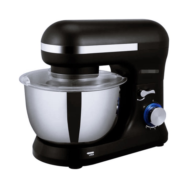 Robot planetar de bucatarie Ruhhy, 4,5L, 1000W, 8 viteze, cu accesorii