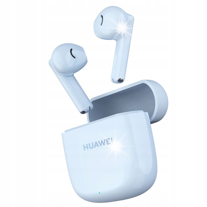 Casti wireless Huawei FreeBuds SE 2, Bluetooth, 40h autonomie, culoare albastra