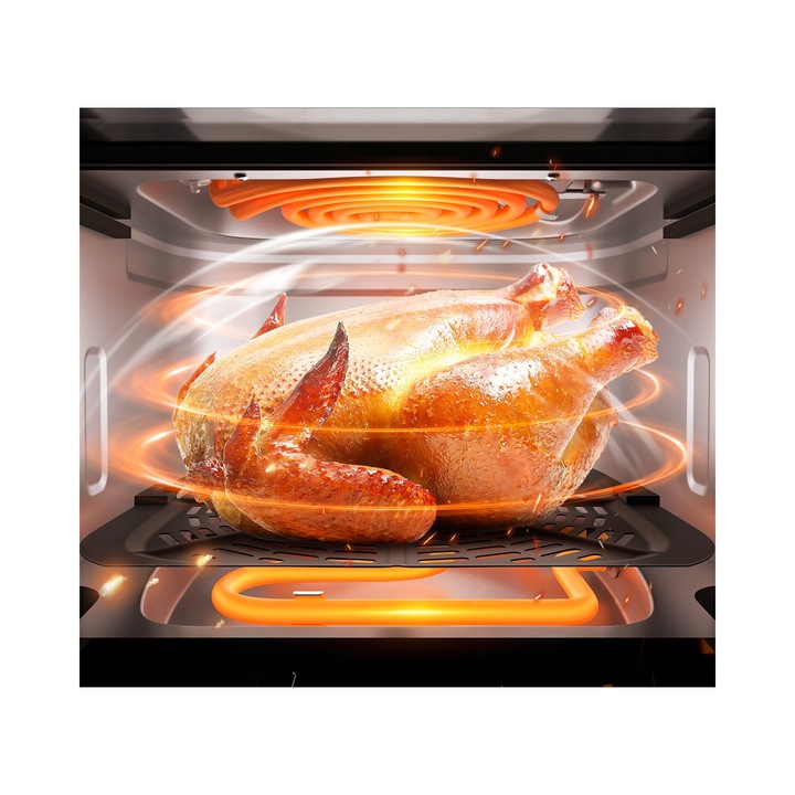 Taylor Swoden olaj nélküli fritőz, 1800 W, 6,5 l, nagy kapacitás, betekintő ablakkal