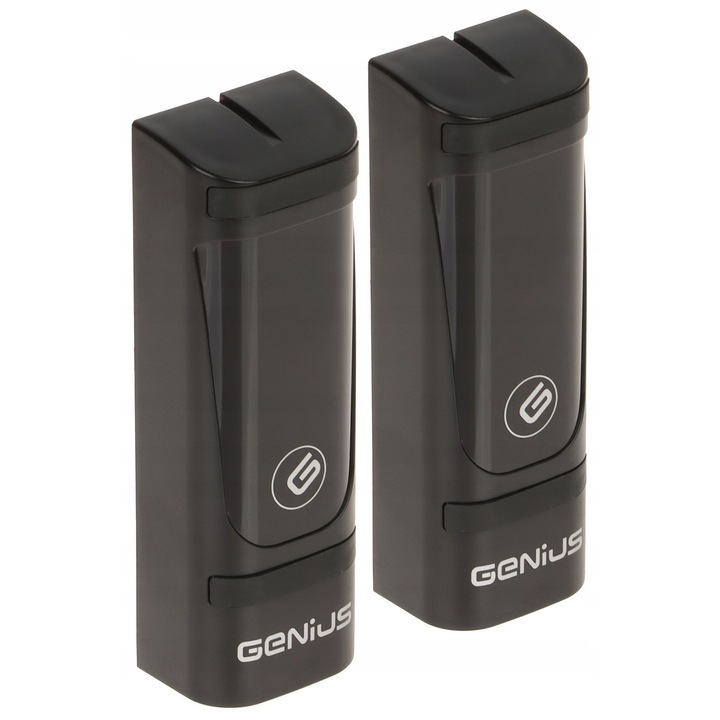 Fotocella Genius, Vega/WRL modell, TXRX Wi-Fi komplett szett, 15m, IP54, fekete, 105x35x25mm