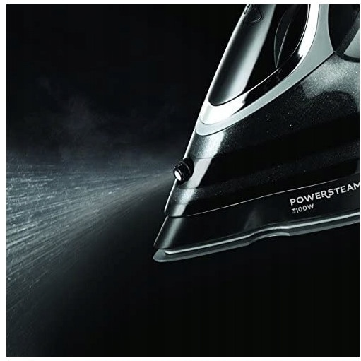 Fier de calcat cu aburi Russell Hobbs Power Steam Ultra ceramic negru 3100W 350ml