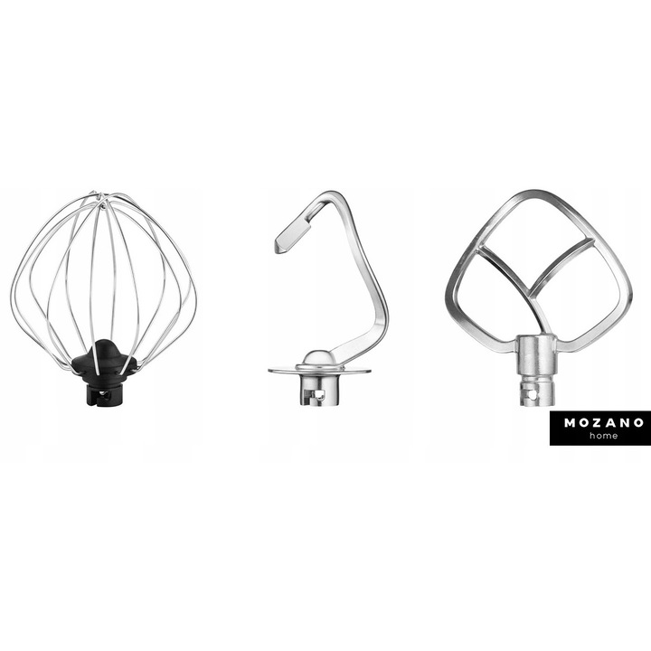 Robot de bucatarie Mozano Kitchen Assistent 3200W, 6,2L, set complet, rosu