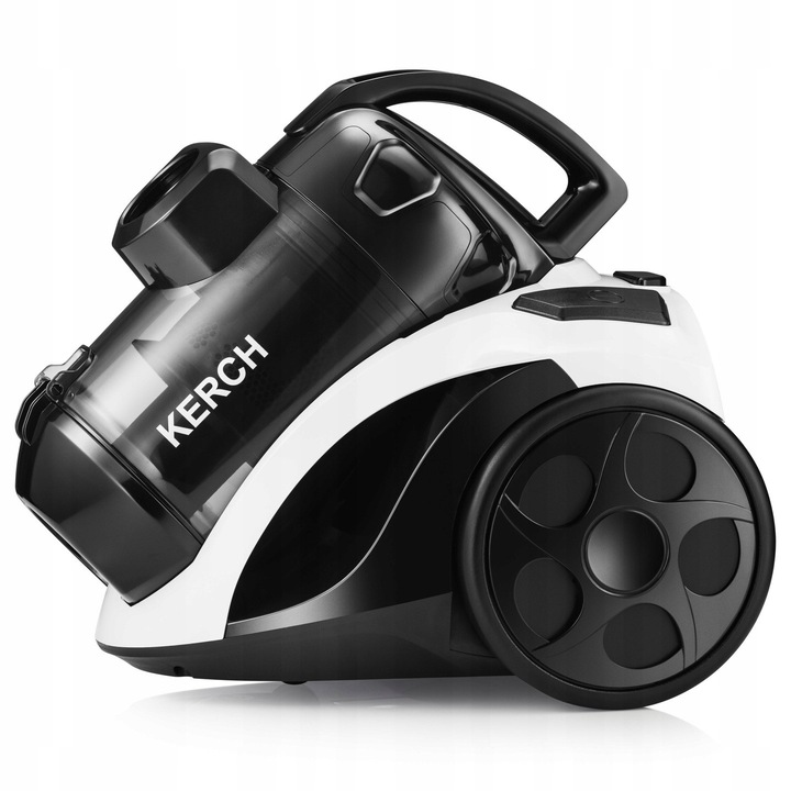 Прахосмукачка без торба Kerch XTREME VC3000, 3999W, мултициклонна технология, капацитет 2 литра, пълен комплект