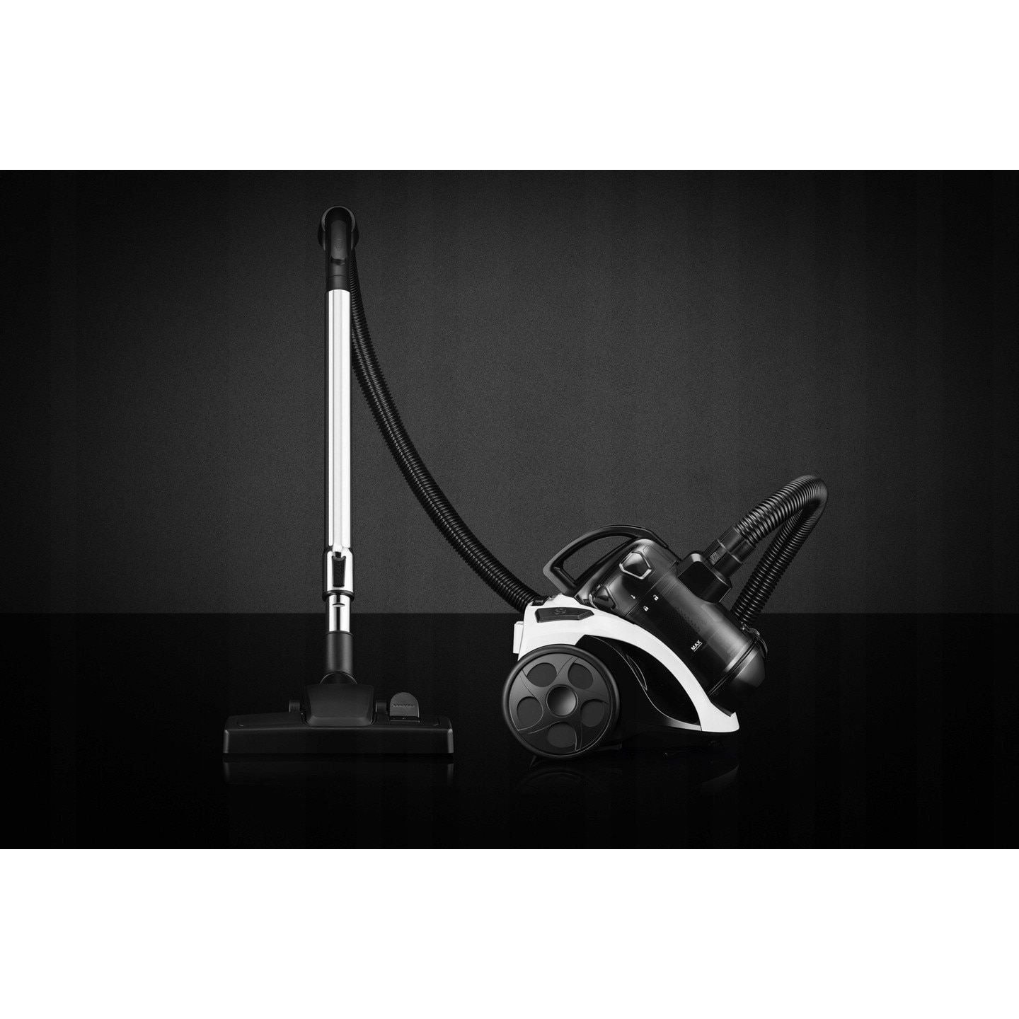 Aspirator fara sac Kerch XTREME VC3000, 3999W, tehnologie multicyclone, capacitate 2 litri, set complet