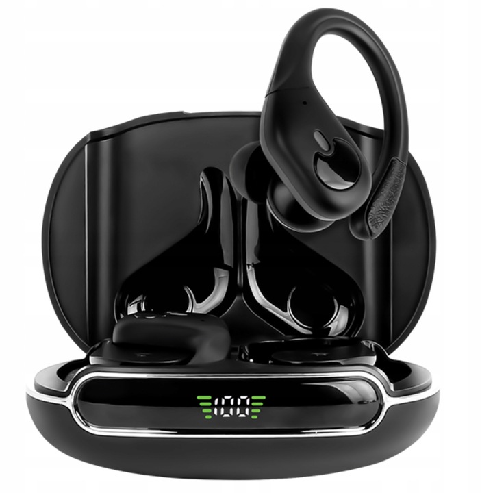 Casti wireless Elonix BBX30, sport, waterproof IPX5, Bluetooth 5.3, set cu powerbank
