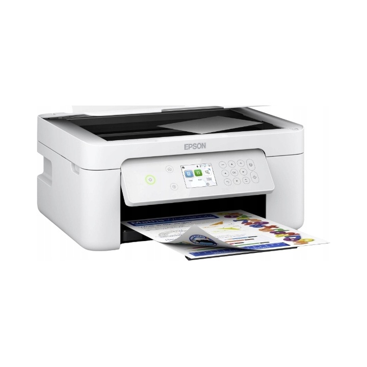 Imprimanta multifunctionala Epson Expression Home XP-4205, alb, 37,5x30x17cm, set complet